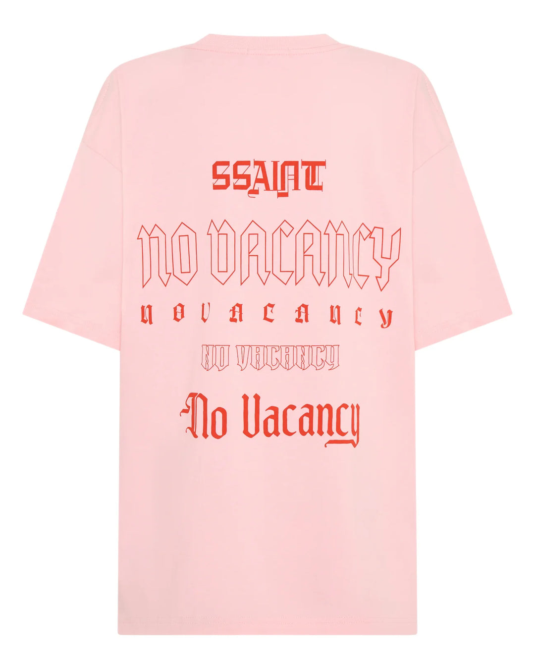No Vacancy Tee Pink - Ssaint – Chasing The Sun Store