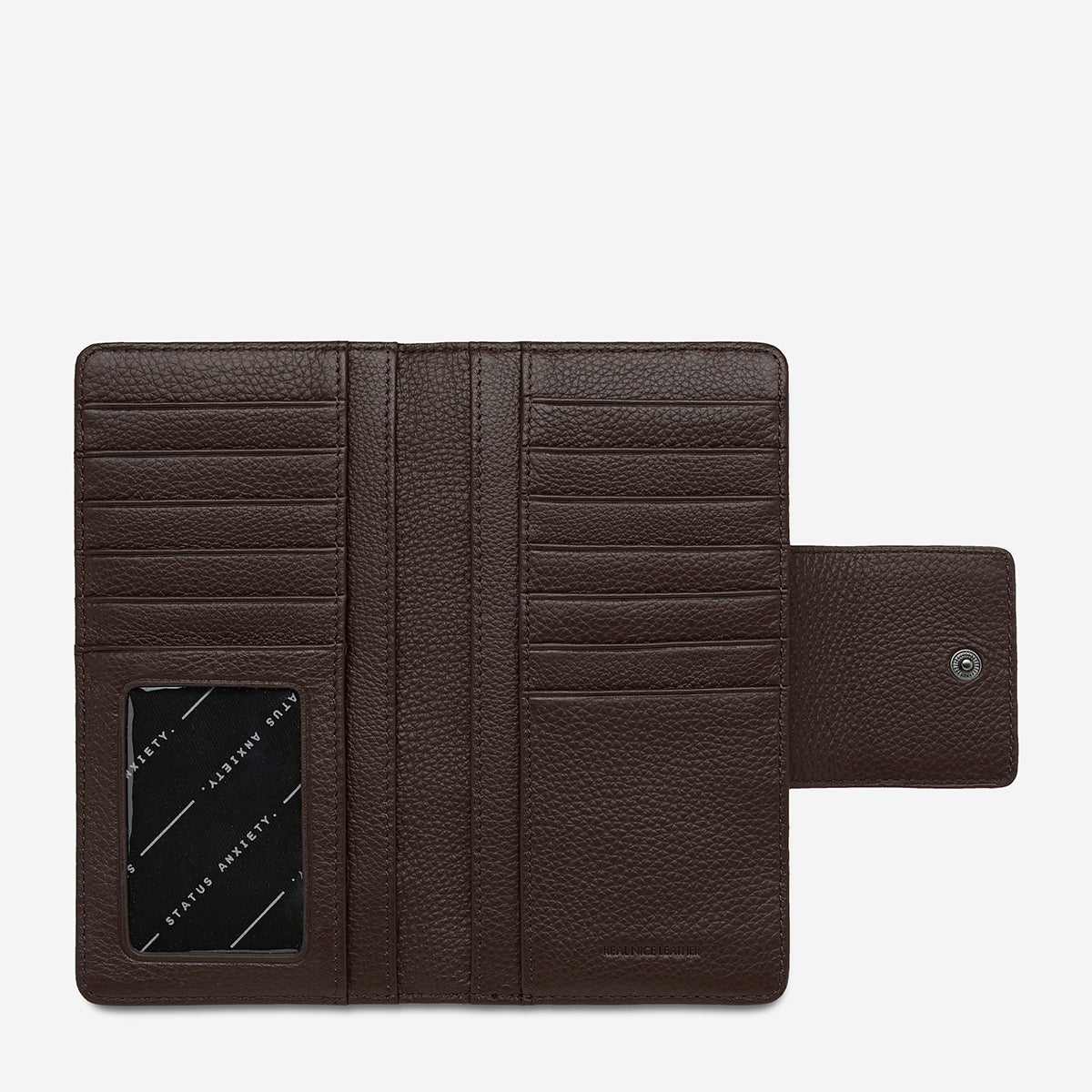 Ruins Wallet - Cocoa - status anxiety – Chasing The Sun Store